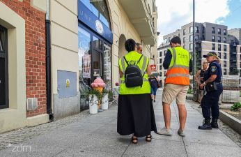 Kolejna kontrola sprawdzająca legalność zajęcia pasa drogowego przez przedsiębiorców