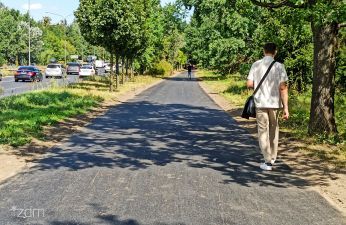 Wygodniej rowerem wzdłuż ul. Niestachowskiej