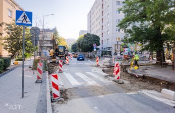 Postęp prac na ul. Sienkiewicza