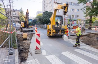 Postęp prac na ul. Sienkiewicza