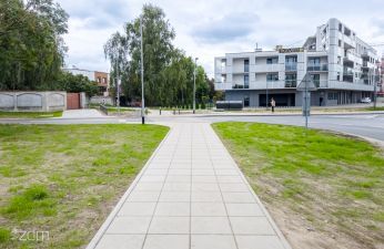 Nowy chodnik w kierunku osiedla Marysieńki