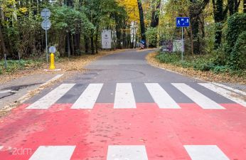 Zmiana organizacji ruchu na ulicy Warmińskiej. fot. Bartosz Jankowski / ZDM