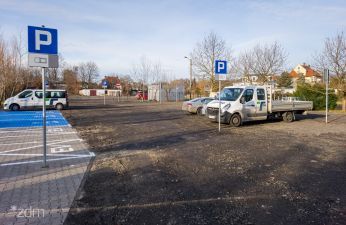 Nowy parking Park & Go przy ul. Pułaskiego 9. fot. Bartosz Jankowski / ZDM