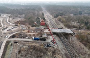 Zmiany na skrzyżowaniu ul. Lutyckiej i Strzeszyńskiej, budowa wiaduktów postępuje