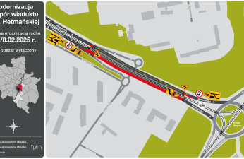 Czasowa organizacja ruchu od 7/8 lutego.