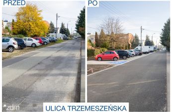 Wygodniej na Trzemeszeńskiej. fot. Bartosz Jankowski / ZDM