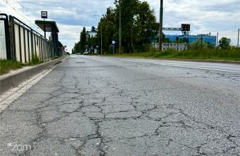 Wyremontujemy nawierzchnię jezdni na ulicy Starołęckiej. fot. Bartosz Szczepaniak / ZDM