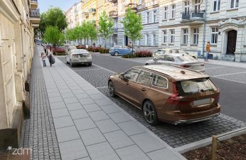 Wizualizacja poglądowa ulicy Kilińskiego.