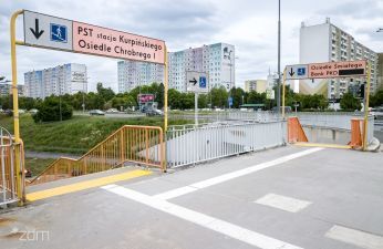 Węzeł przesiadkowy Kurpińskiego. fot. Bartosz Jankowski / ZDM