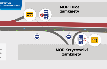 MOP Krzyżowniki oraz MOP Tulce będą zamknięte