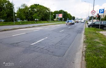 Wyremontujemy jezdnię na ulicy Jugosłowiańskiej. fot. Bartosz Jankowski / ZDM