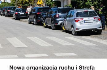 Awers ulotki przygotowanej dla mieszkańców osiedla Ogrody.