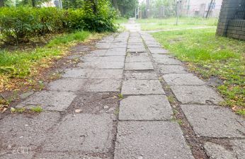 Chodnik na ulicy Ściegiennego. fot. Bartosz Jankowski / ZDM