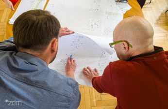 Spotkanie informacyjne w Ośrodku Szkolno-Wychowawczym dla Dzieci i Młodzieży Niepełnosprawnej na Ogrodach. fot. Bartosz Jankowski / ZDM