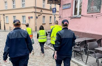 Pierwsze sezonowe kontrole na Starym Mieście. fot. Bartosz Szczepaniak / ZDM
