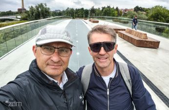 Wizyta Pełnomocnika Ministra Infrastruktury ds. rozwoju ruchu rowerowego w Poznaniu