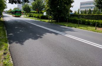 Nowa nawierzchnia na ulicy 28 Czerwca. fot. Bartosz Jankowski / ZDM