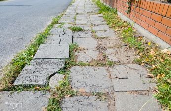 Ulice Chodzieska i Białogardzka wymagają remontu. fot. Bartosz Jankowski / ZDM