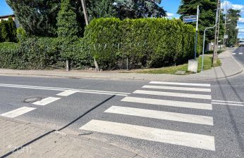 Nowe przejścia dla pieszych na ulicach Spławie i Chrzanowskiej. fot. Bartosz Jankowski / ZDM