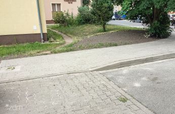 Nowe chodniki na ul. Konarskiego. fot. ZDM