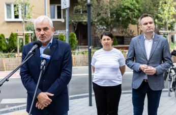 Konferencja prasowa nt. odbruków na poznańskich ulicach. fot. Bartosz Jankowski / ZDM