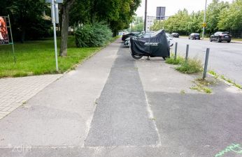 Wyremontujemy chodnik na ul. Orlej. fot. Bartosz Jankowski / ZDM