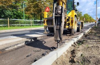 Remont ul. Reymonta. fot. PIM