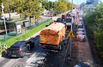 Remont ul. Reymonta. fot. PIM