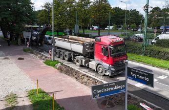 Remont ul. Reymonta. fot. PIM