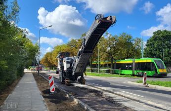 Remont ul. Reymonta. fot. PIM