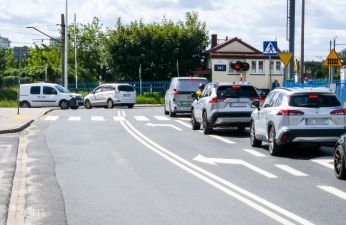 Będą zmiany na ulicy Opolskiej przy przejazdach kolejowych. fot. Bartosz Jankowski / ZDM