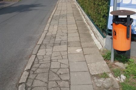 Będzie nowy chodnik na ul. Hangarowej