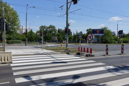 Przebudowa skrzyżowania ulic Hetmańskiej i Dmowskiego