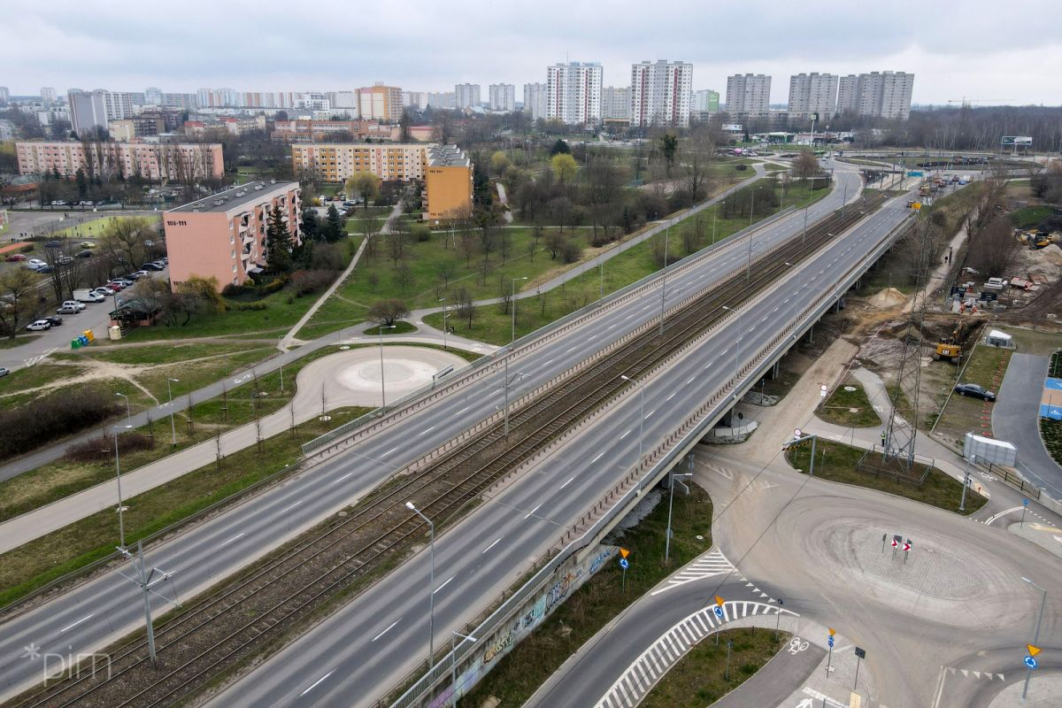 Zmiana organizacji ruchu na wiadukcie nad ul. Wagrowską