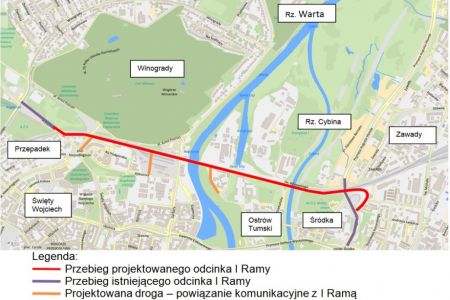 Koncepcje Dolnej Głogowskiej i I ramy komunikacyjnej