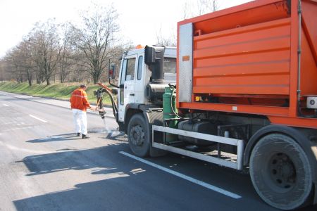 Poniedziałkowe prace na poznańskich ulicach