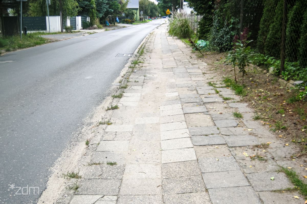 Wyremontujemy chodnik na ulicy Perzyckiej