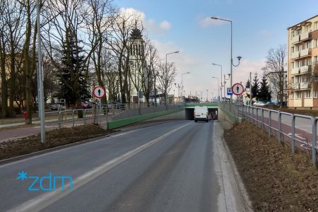 Konserwacja urządzeń bezpieczeństwa w tunelu na Dębcu