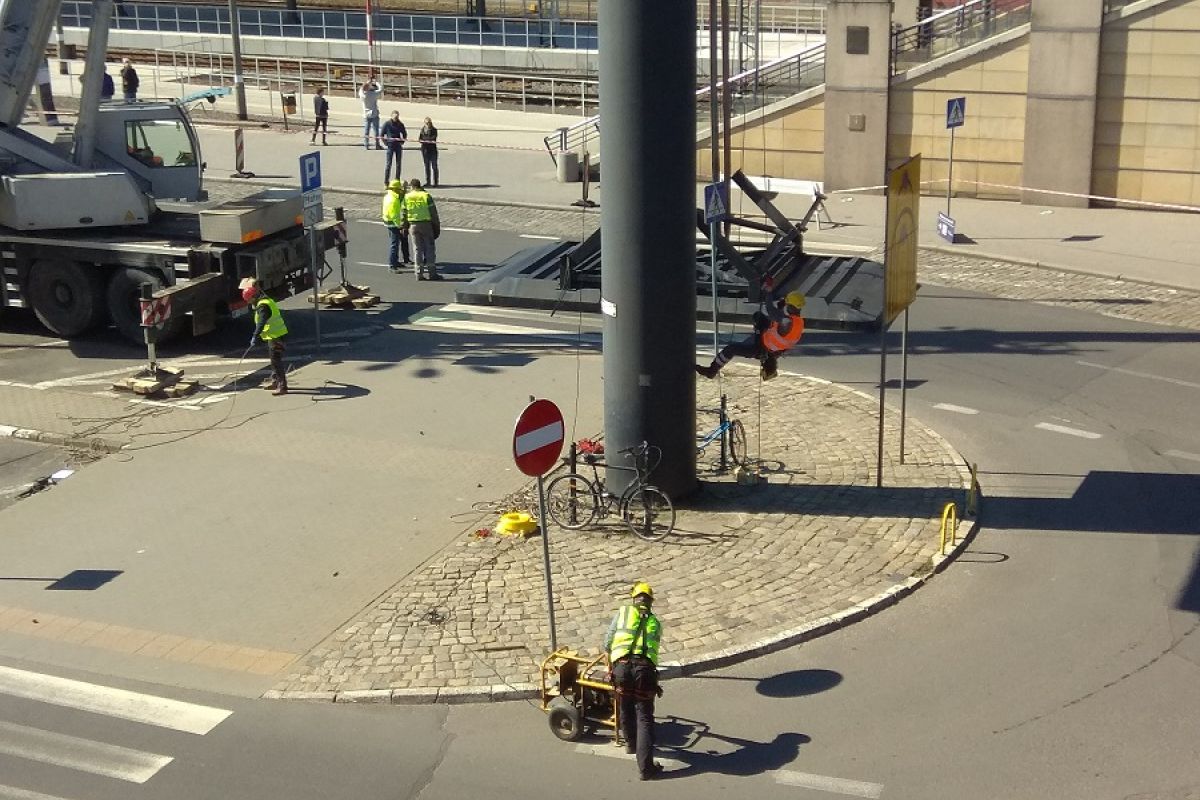 Rowery z ul. Dworcowej czekają na właścicieli