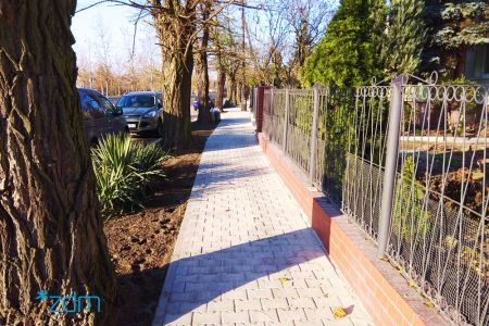 Wyremontowany chodnik na ul. Bohaterów Westerplatte