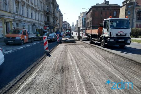 Kolejny etap prac na ul. Garbary