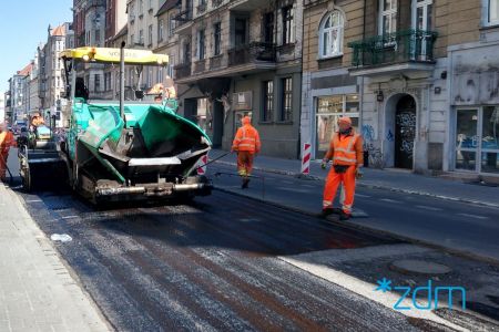 Środowe prace drogowe