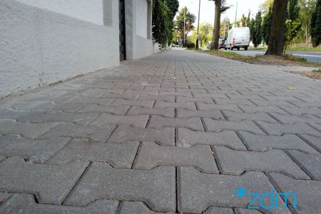 Nowy chodnik na ul. Wołyńskiej
