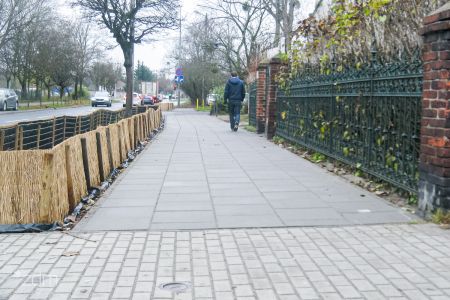 Wyremontowaliśmy chodnik na ulicy Palacza