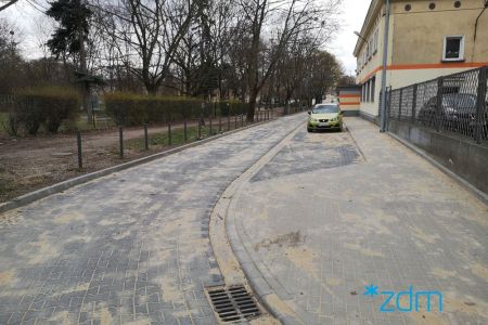 Droga do przedszkola na Łazarzu już gotowa