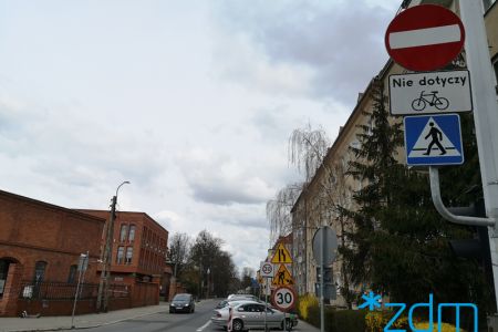 Przypominamy o zmianie kierunków ruchu na ul. Ułańskiej