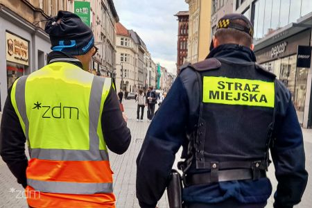 Pracownik ZDM i strażnik miejski