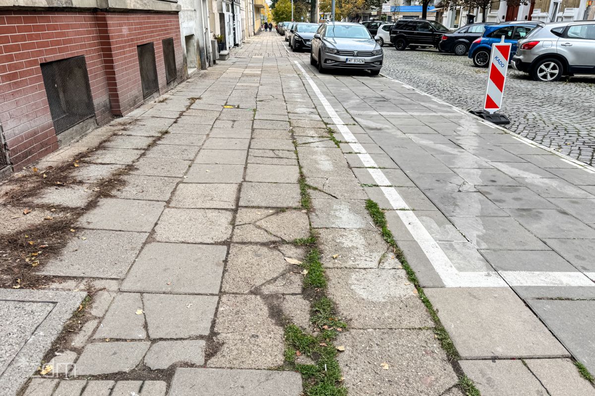 Wyremontujemy chodniki na ulicy Traugutta