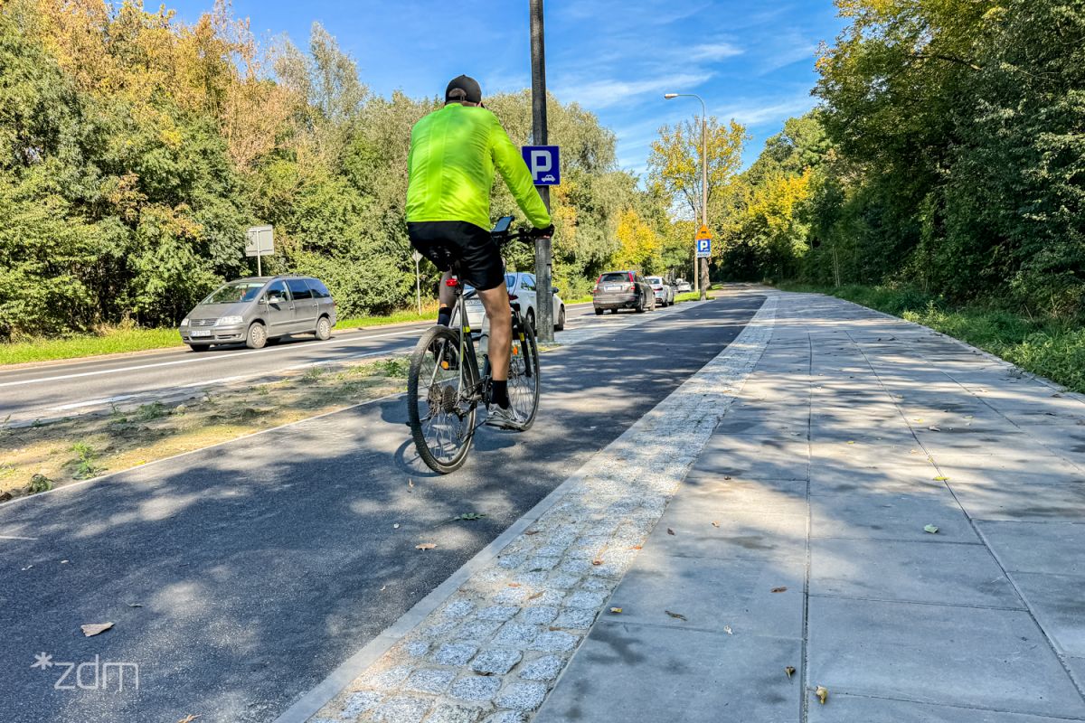 Koniec prac na drodze dla rowerów na Dolnej Wildzie