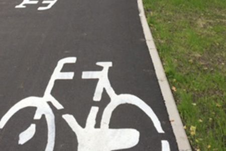 Przebudowa chodnika i ciągu rowerowego
